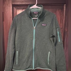 Patagonia Forest Green Fleece Jacket